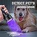 UV Flashlight Black Light, LOFTEK 51 LED 395 nm Blacklight Flashlite Pet Urine Detector for Dog Urine, Dry Stains, Bed Bug, Scorpion, Matching with Pet Odor Eliminator