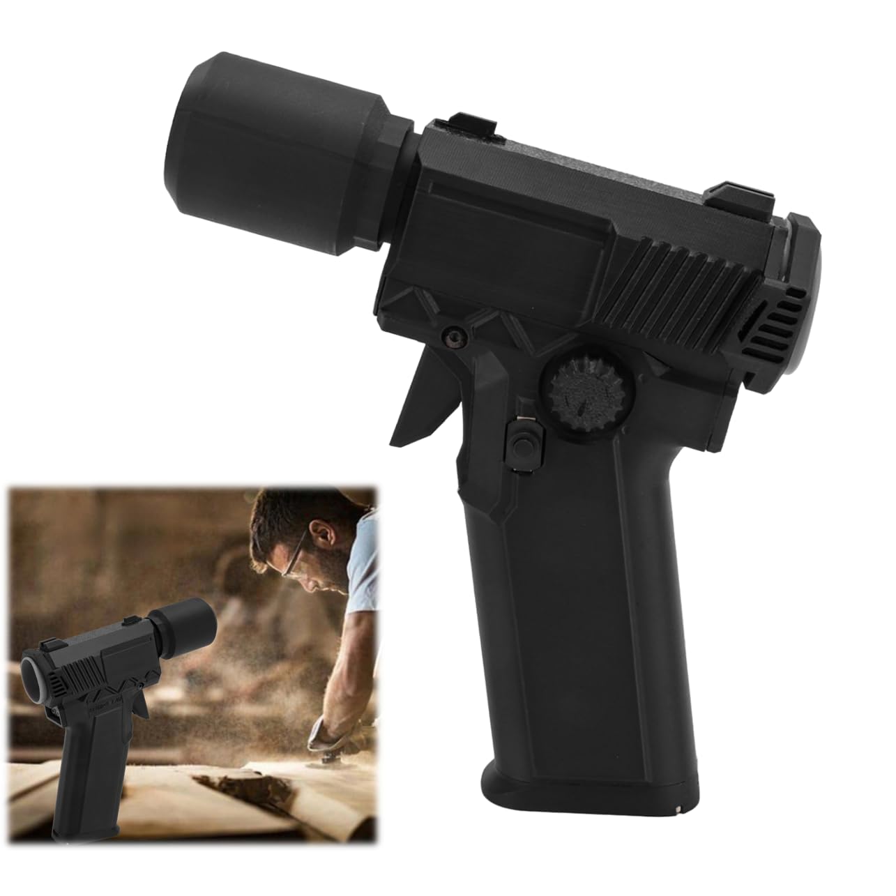 Electric Air Duster Multifunctional Efficient 200000RPM Stepless Speed Type C QC15W Fast Jet Dry Blower for Car Computer Keyboard Lens Outdoor