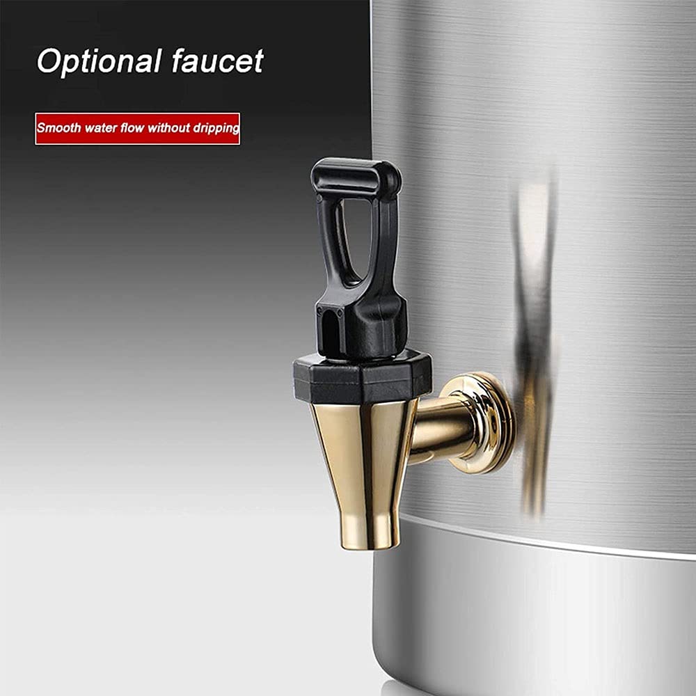 Fermentatore per birra in acciaio inox, 10 l, per la produzione di vino e birra, ideale per la produzione di birra in casa e bevande artigianali