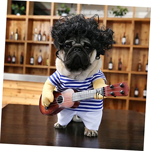 Disfraz para perro Guitarrista tamaño M miniatura 6