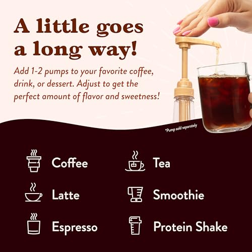 Image of Jordan's Skinny Mixes Sugar Free Coffee syrup,Holiday Peppermint Mocha Flavoring Syrup,0 Calorie Drink Mix for Lattes,Baking,Protein Shake /Cocktail, Dairy,Gluten Free,Kosher, 25.4 Fl Oz (Pack of 2)