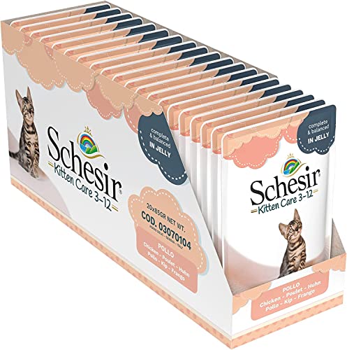 Comida Humeda para Gatos Junior Marca Schesir