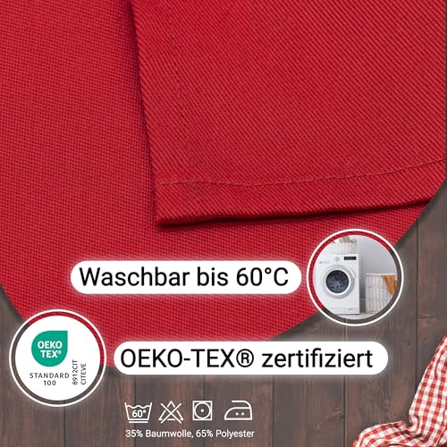 ZOLLNER Bistroschürze 65% Polyester, 35% Baumwolle, – Bild 4