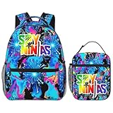 NKISMOODM Lightweight Classic Large Capacity Backpack Multifunctional 2 Piece Set Daypack For Adult
