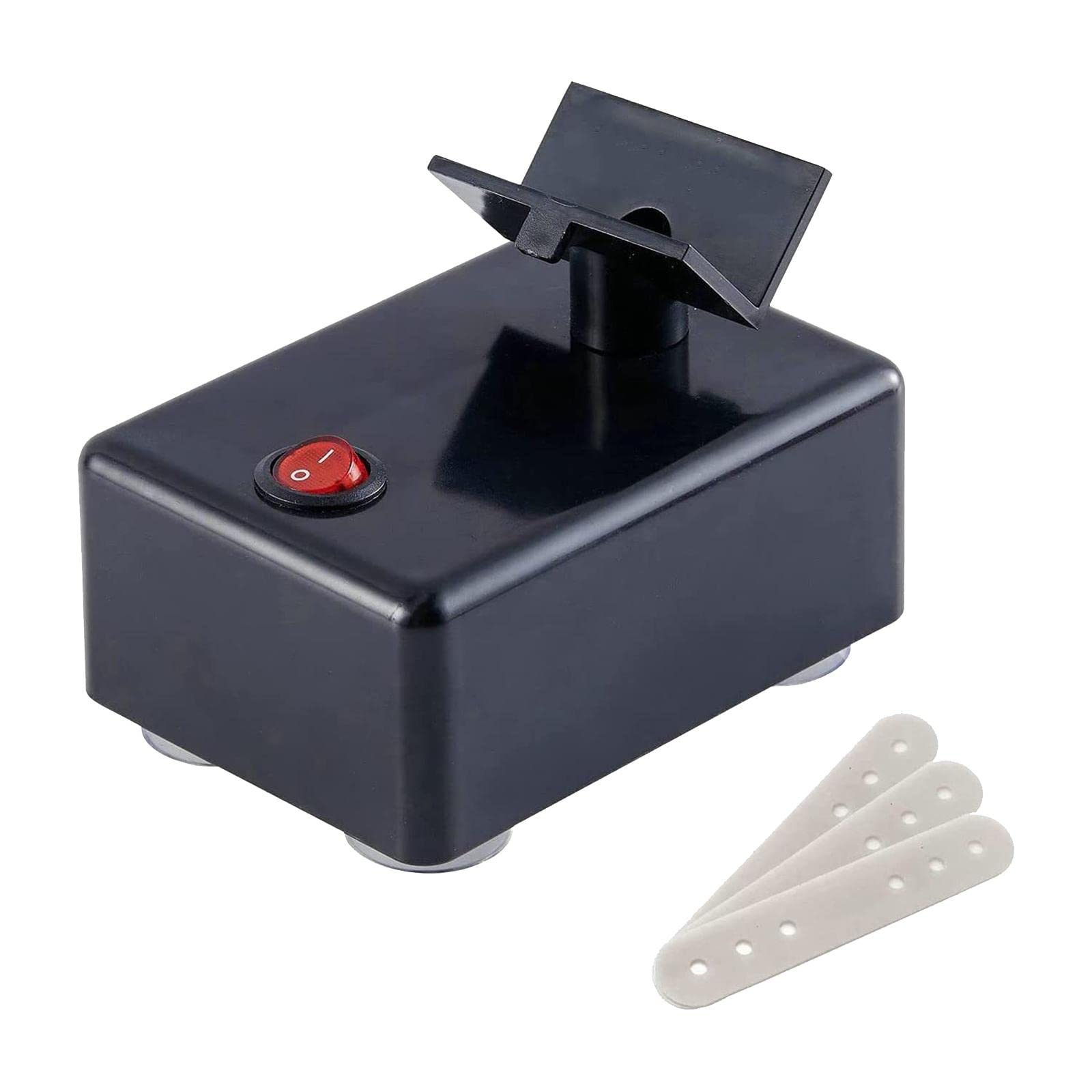 Nagellackmischer Automatischer Nagellack Shaker Flaschenlackrüttler Poliermaschine mit Verstellbaren Riemen Aus PP Material für Zuhause Studio Berufli