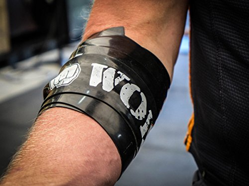 WOD Nation Muscle Floss Bands Recovery Band for Tack and Flossing Sore Muscles and Increasing Mobility - Stretch Band Includes Carrying Case (2 Black - Medium Strength) - Thumbnail 2