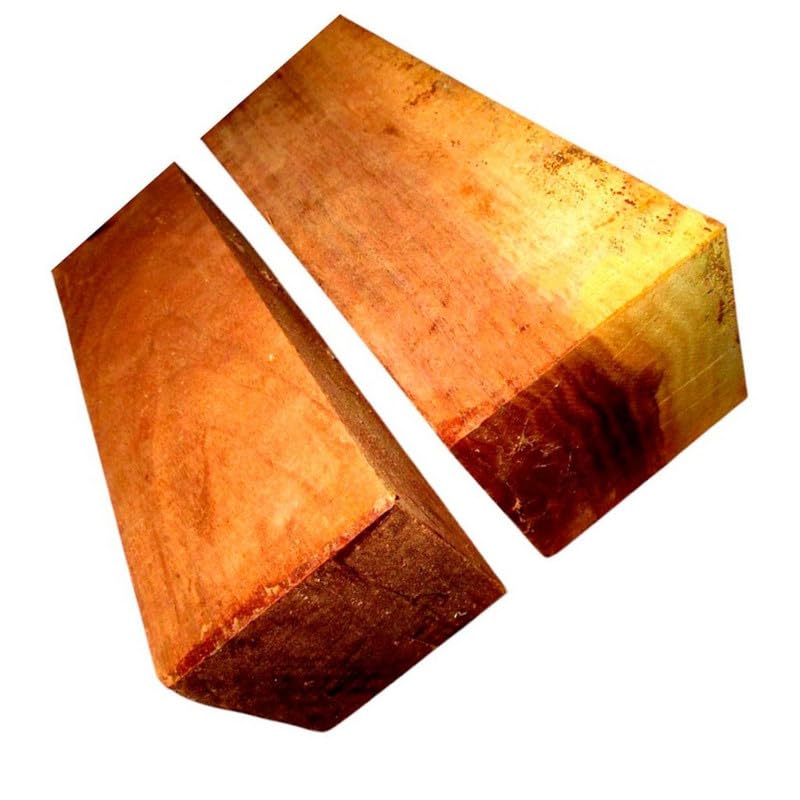 Two Large Walnut Turning Blocks Lathe Blanks Wood Lumber 4" X 4" X 11"