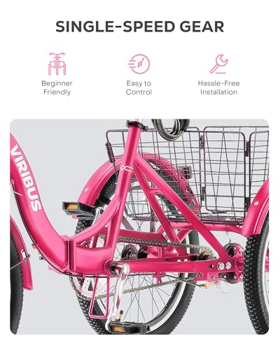 Image of VIRIBUS Folding Tricycle for Adults