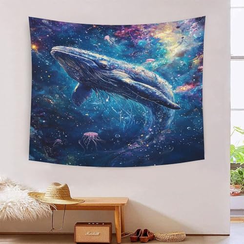 Poster mural baleine pour créer une ambiance zen dans votre chambre