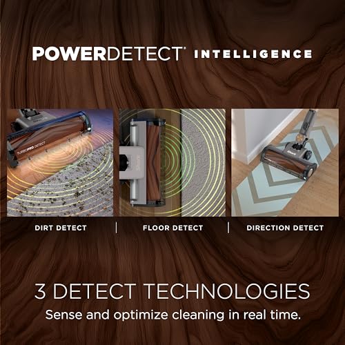 Image of Shark PowerDetect Speed Clean & Empty Cordless Stick Vacuum | Luxe Collection, Powerful Suction, HEPA Filtration, Carpet & Hard Floor, Portable, Vacuum for Pet Hair, Walnut, IA3246BR