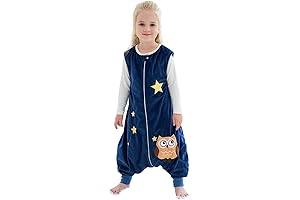 MICHLEY Toddler Sleeping Sack with Feet - Ultimate Comfort and Convenience for Little Explorers