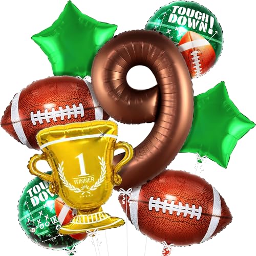 Ballon de football américain décoration anniversaire et fournitures fête KatchOn