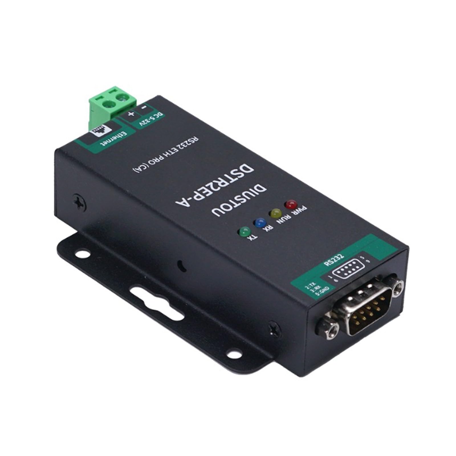 Server modulo Ethernet RS232 maschio a RJ45 RS485 a RJ45 per modulo Ethernet industriale