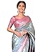 Satrani Women'S Poly Silk Jacquard Saree With Unstitched Blouse Piece(2765S133N_Light Blue)