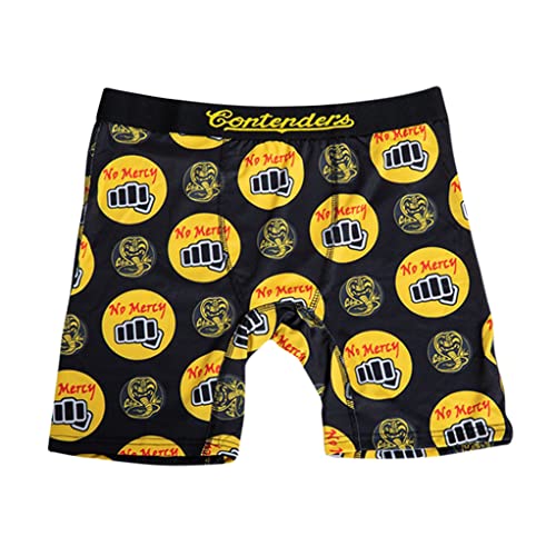 Contenders x Cobra Kai - Ultra-Soft Stretch Fit – No Ride-Ups Underwear for Men – For All-Day Wear