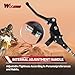 WOOSTAR Hydraulic Clutch Master Cylinder Lever with Fuel Hose with Brake Pump Replacement for 125cc 150cc 180cc 200cc 250cc Vertical Engine Off Road Motorcycle Pit Dirt Bike Motocross ATV Quad