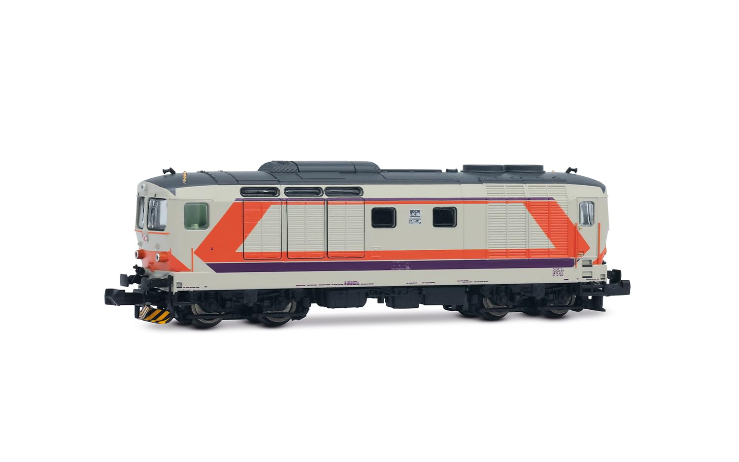 ARNOLD HN2655 FS, D.445 2nd series, 2 low lamps, MDVC livery, ep. IV-V Locomotive - Diesel
