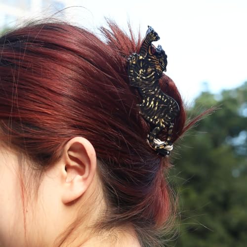 Tiger Claw Clip,Tiger Shape Animal Hair Clip,Animal Shape Hair Clips for women,Cute Funny Animal Hair Claw Clip for Girls,Farm Country Hair Accessories Gift Animal Barrettes Small Claw Barrettes