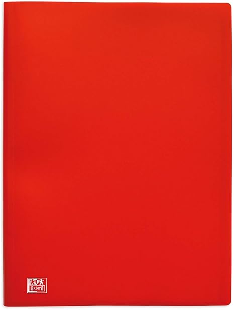 Protección Archivos Carpeta Fundas Fijas Elba A4 - 40 Fundas Cristal 55 Micras Protector Hojas A4