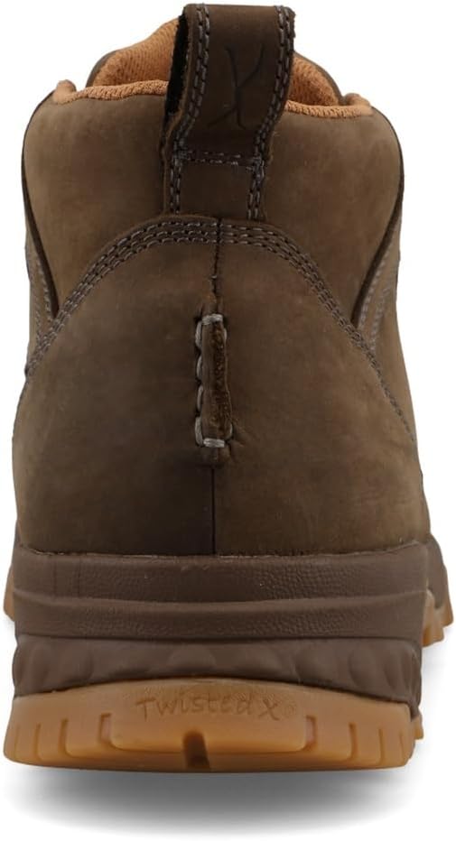 Twisted X Men's Work Chukka Driving Moc, Moc Toe Nano Toe with CellStretch - Image 5