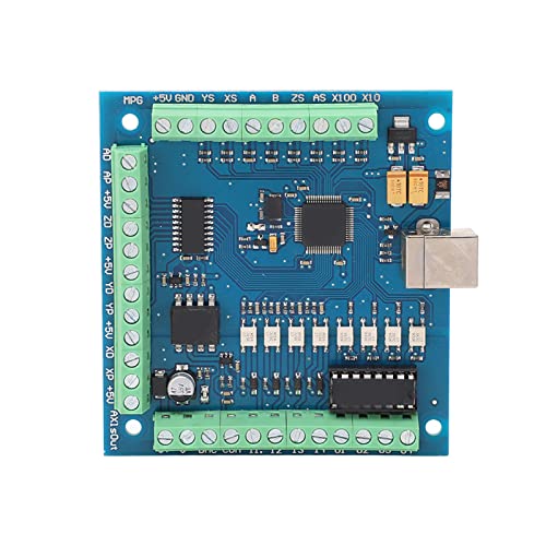 Controlador CNC de 4 ejes con salida de 0-10V en material ABS compacto 4