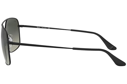 Amazon.com: Ray-Ban RB3611 Square Sunglasses, Matte Black
