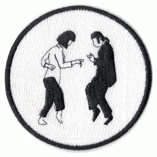 Movie Dance Scene Patch Party Embroidered Iron On
