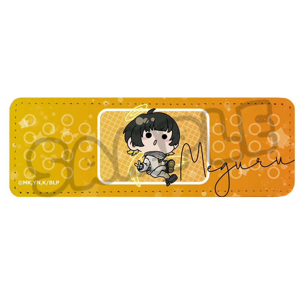 Blue Rock TV Anime [Hachiraku Wara] Vol. 5 Leather Badge [Long] M NB