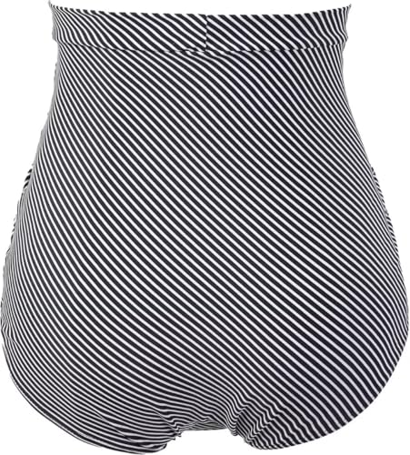 Image of COCOPEAR Women's Ruched High Waisted Bikini Bottom Retro Vintage Swim Short Tankinis
