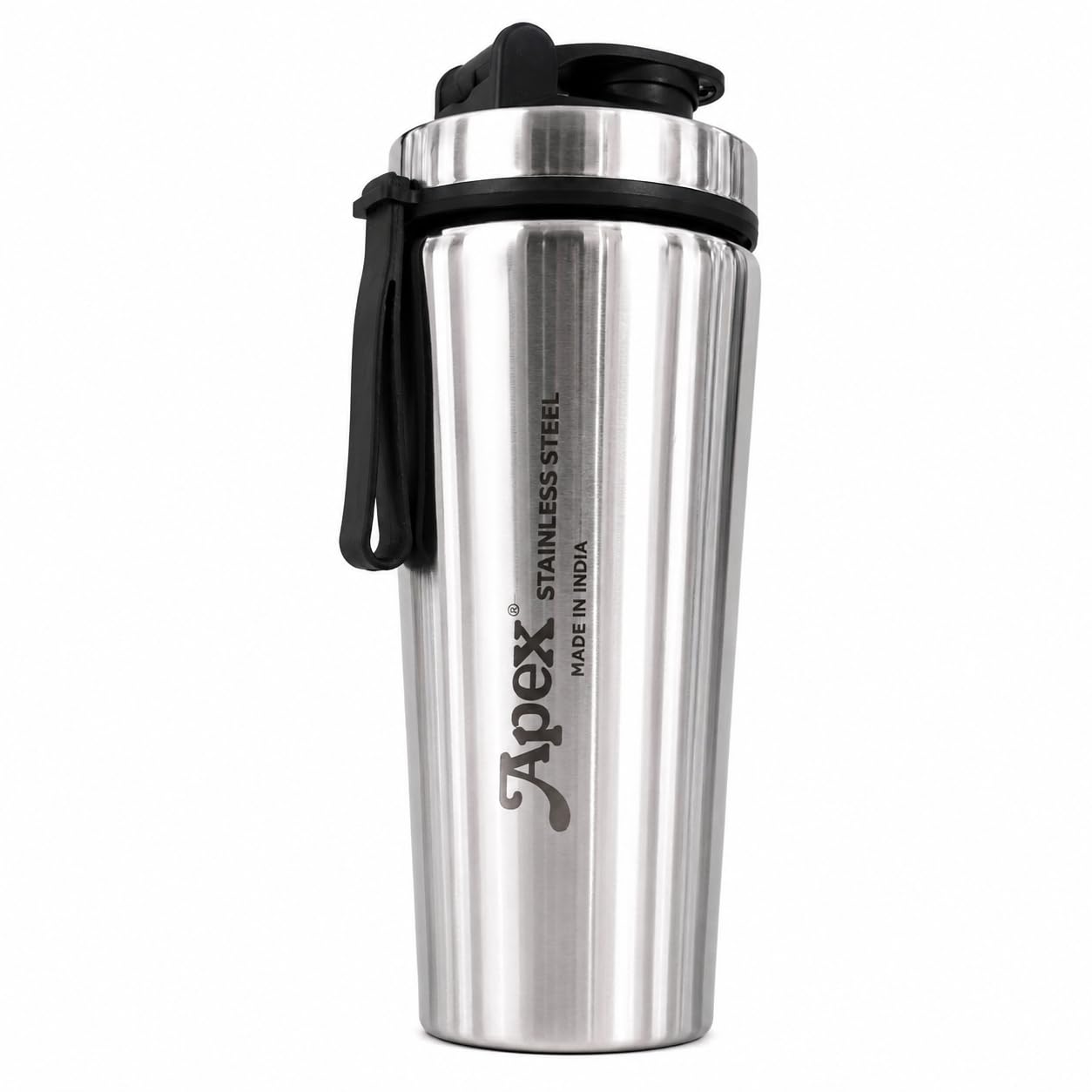 Apex Steel Shaker Bottle for Gym 1 Litre | For Men, Stainless Steel, 1L Capacity, Gym Use, Leak-Proof Design-image-17