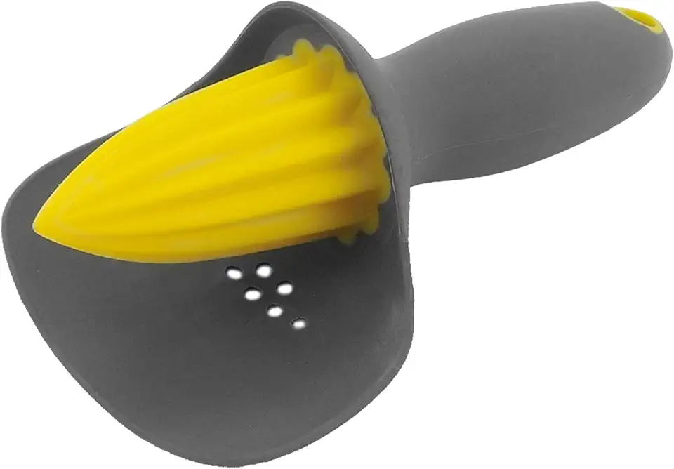 Tuut, Linha Utilidades, Espremedor de Limão e Frutas com Filtro, Amarelo, 16cm