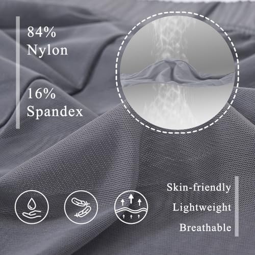 Men's Sexy Underwear Sheer See Through Underwear Ultra Thin Ice Silk Boxer Briefs2