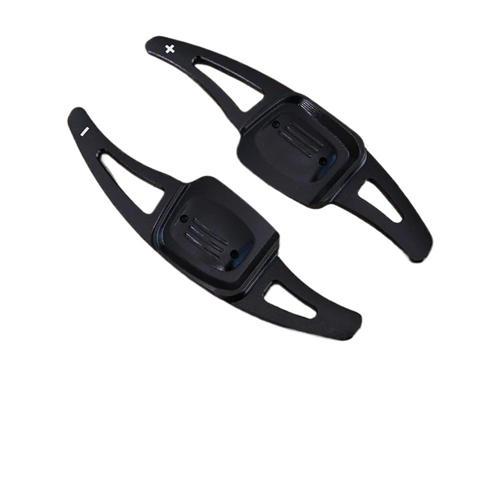 Xxiucj Car Paddle Shifter Extensions for VW for Golf 8 for CC for Tiguan for Collar for TAYRON for Phaeton for Teramont Car Steering Wheel Shift(Black)