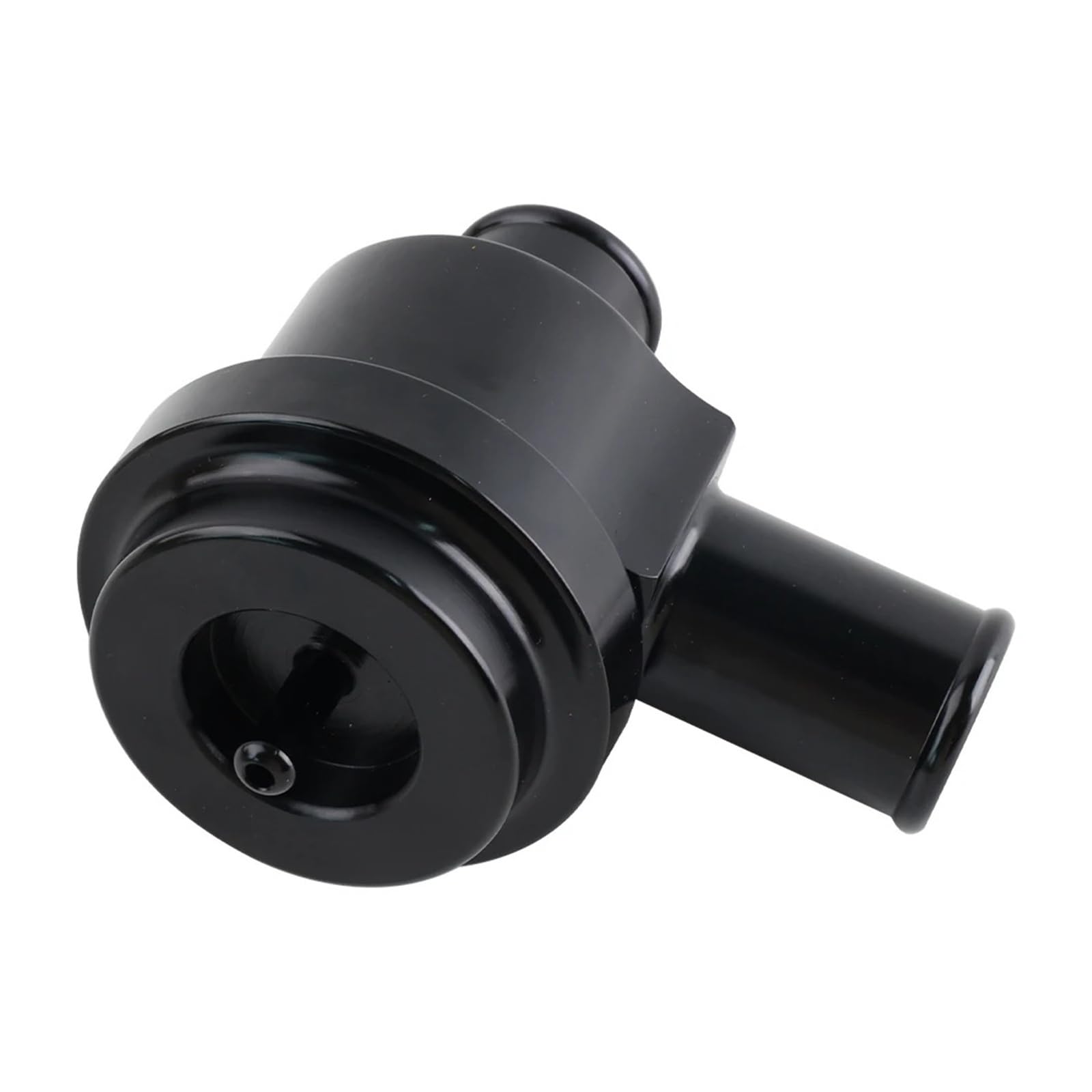 Aluminum Black Recirculate Diverter Valve Turbo BOV BoostAluminum