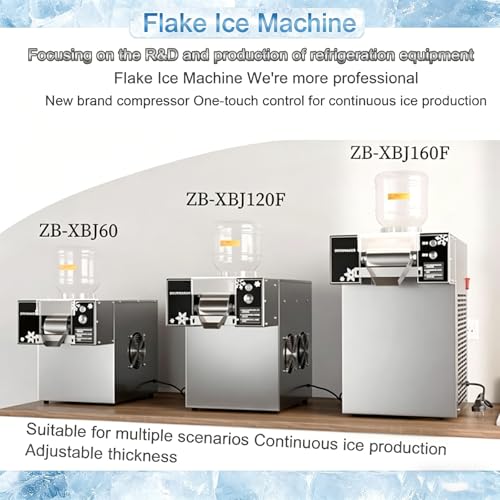 Machine à granita électrique à refroidissement rapide air 1200W