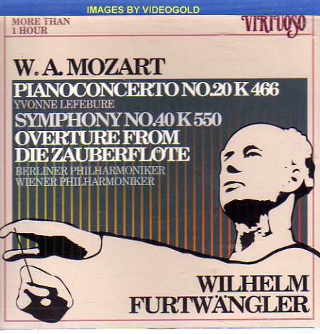 MOZART PIANO CONCERTO NO 2O K466 -SYMPHONY NO40 K550- OVERTURE FROM DIE ZAUBEREFLOTE [Audio CD]
