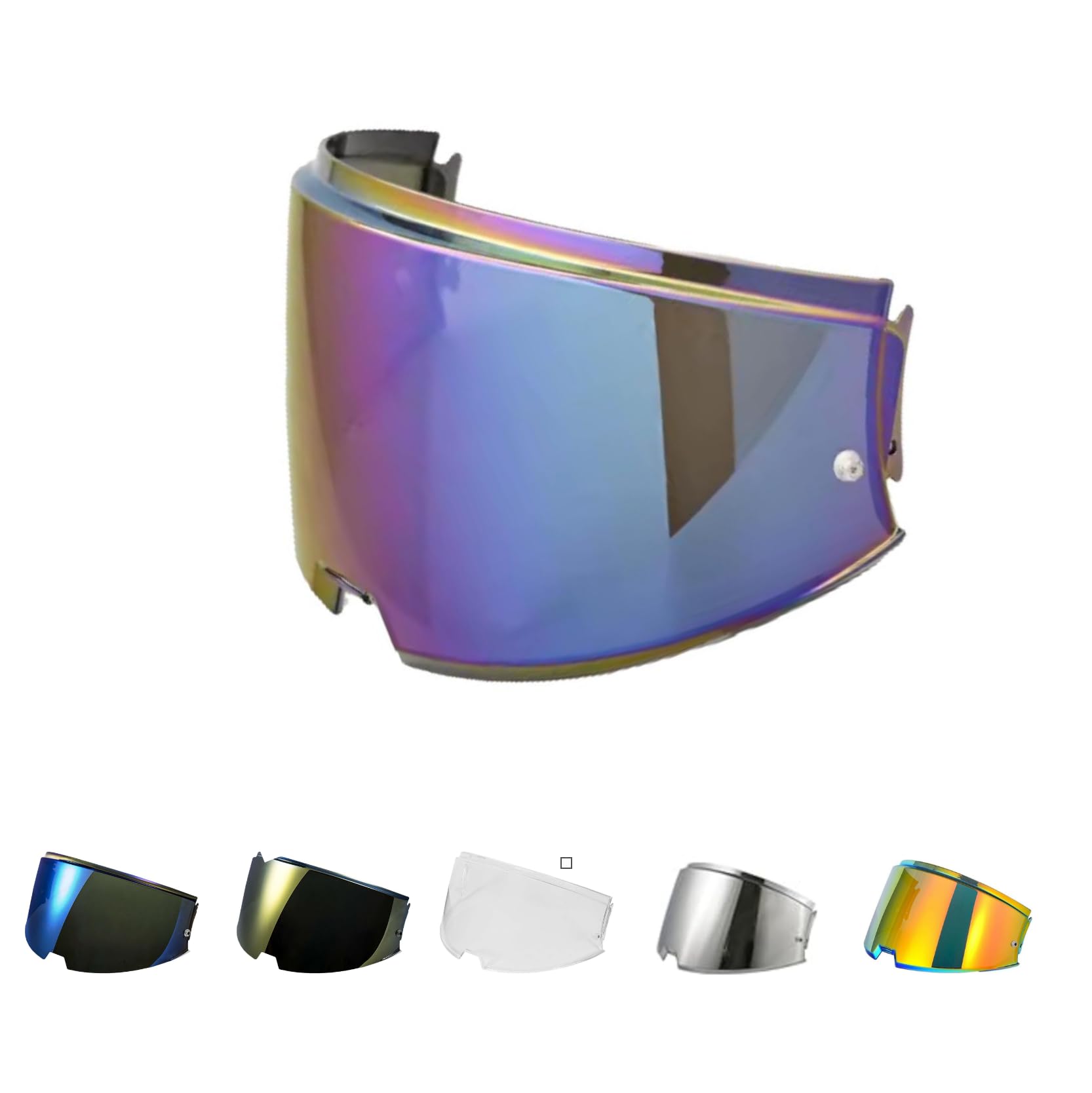 Visiera per casco LS2 FF906 ADVANT predisposta pinlock ready (Arcobaleno)