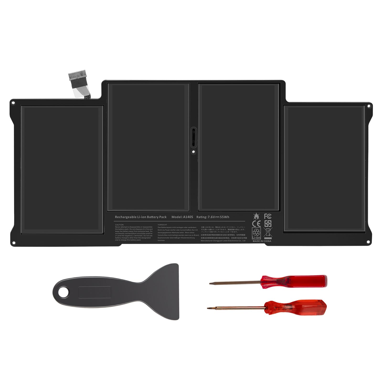 7200mAh/55Wh A1466 A1405 Laptop Battery Compatible for Apple