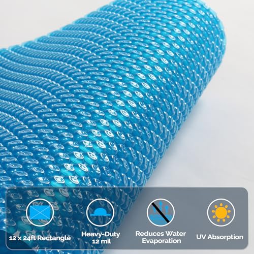 Vingli PC-B-12 12Mil Solar Pool Cover 12X24Ft Rectangle Solar Blanket thumb #2