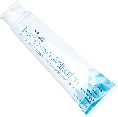 Miniatura 4 de Nano Bio - Pasta de dientes blanca para blanquear los dientes para combatir las caries profundas y eliminar la acumulación de placa + fortalecer el