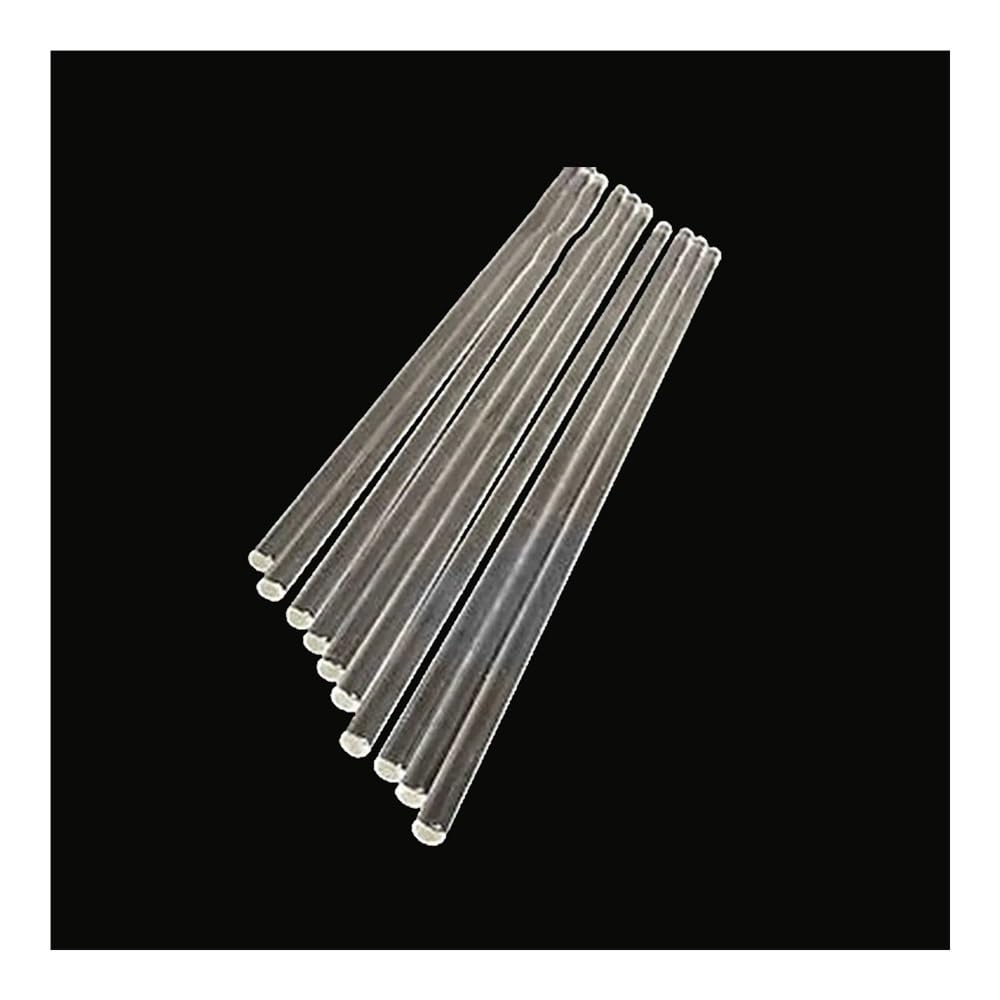 Varillas agitadoras de vidrio laboratorio 7 mm diámetro y 300/350 longitud, alta resistencia, for químico Equipamiento de laboratorio