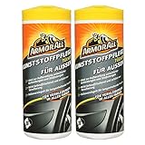 Armor All Kunststoff Pflegetücher für aussen 30 Tücher - Ideal zur Aufbereitung unlackierter Verkleidungen und Stoßstangen (2er Pack)