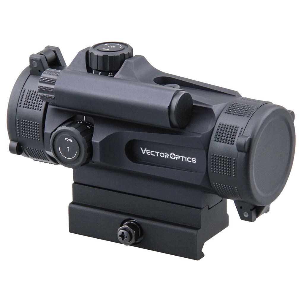 Vector Optics Nautilus 1x30 Tactical Red Dot Scope Sight with Auto Light Sensor & Manual Control, Red Illuminated Reticle, Equipped with Picatinny QD Mount Base, 11 Levels of Illumination