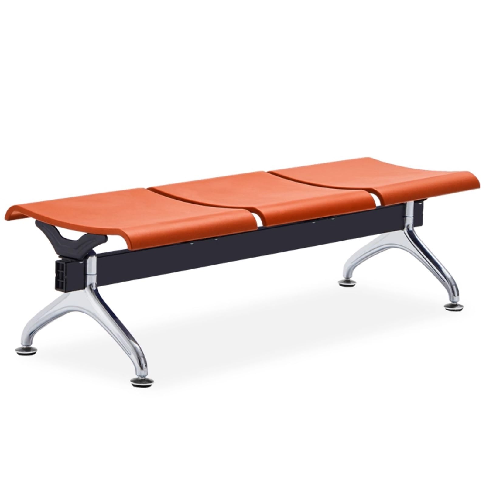 SaryEdge Reception Bench Seating Set – Chairs for Office, Bank, & School – Armrest-Free Guest Chairs for Comfortable Waiting Areas,