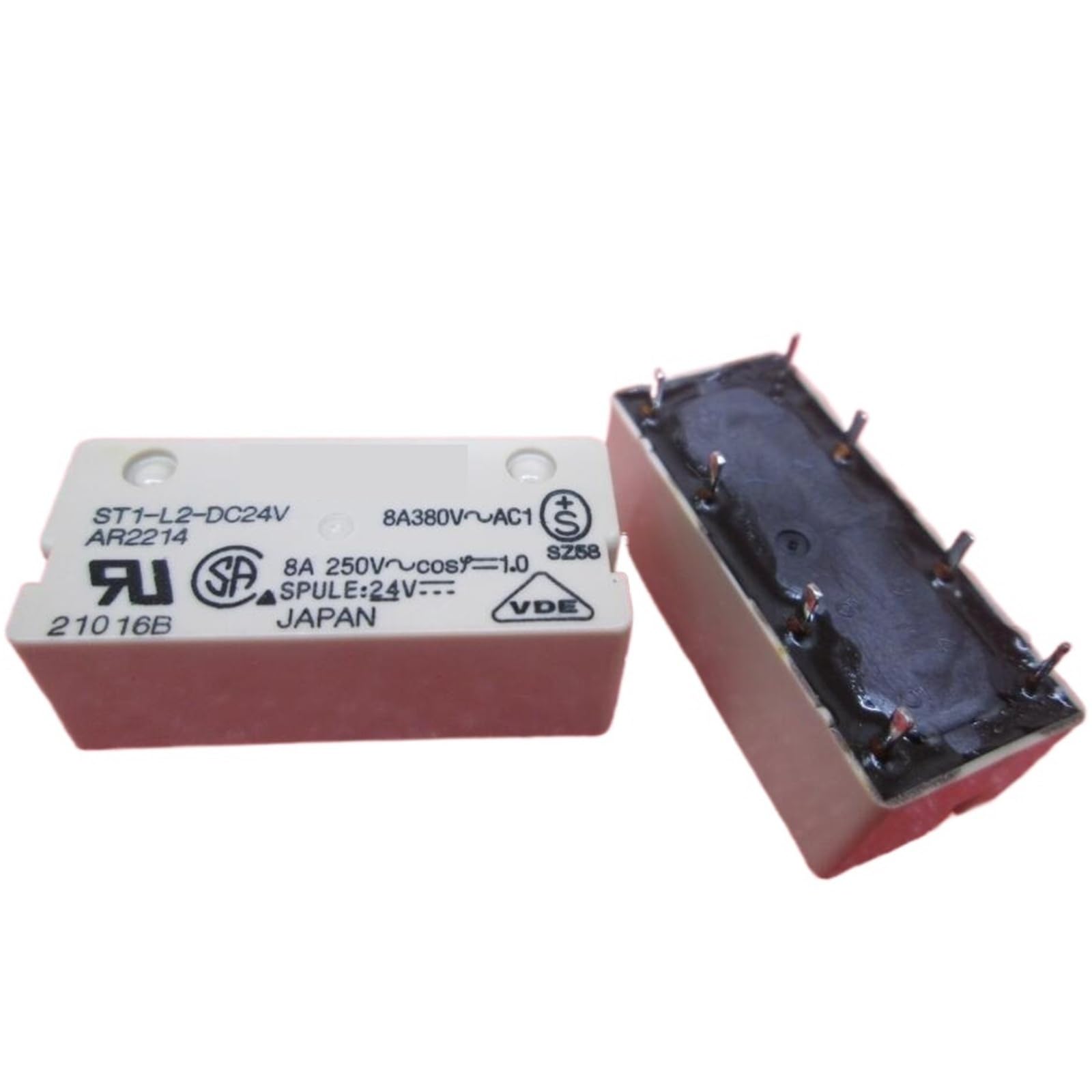 Relais ST1-L2 DC24V anti-surchauffe pour circuits imprimés industriels DIP8