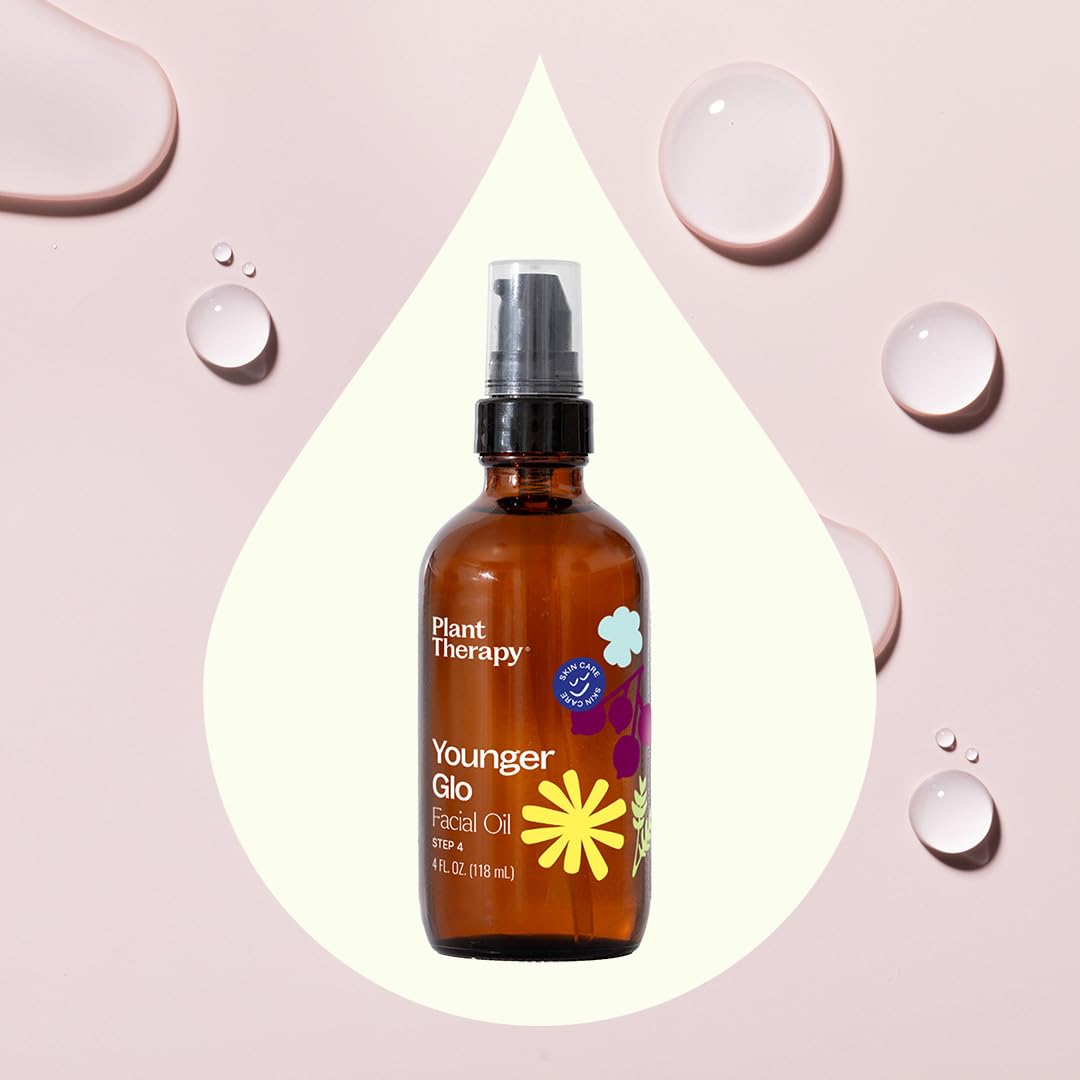 Amazon.com: Plant Therapy Younger Glo Facial Oil 4 oz