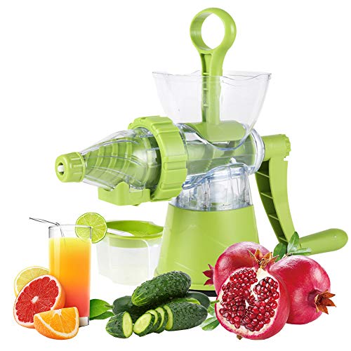 Manual Juicer Multi Functional Juicer Ice Cream Dessert Maker Single Auger Juicer