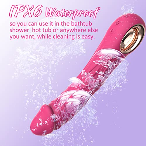 Realistic Dildo Vibrator For Women, Sex Toys For Women Clitoris G Spot Anal Stimulator With 10 Powerful Vibration Mode, Waterproof Powerful Vibrator For Women And Couples #TOP4