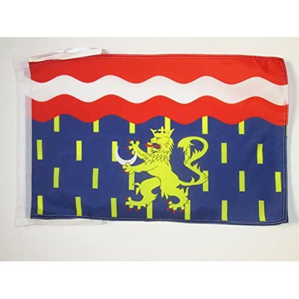 AZ FLAG - Haute-Saône Flag - 18'' x 12'' - 100% Polyester French department - France Small Banner with Two Cords - Fade Resistant - Vivid Colors - 18x12 in - 45x30 Cm