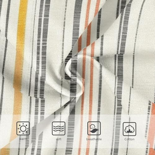 Colorful Striped Breathable Girls' Panties Breathable Underwear for Young Girls in Sizes 2T,3T, 4T, 5T, 6Y and 8Y3